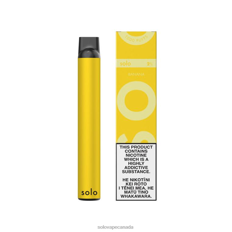 Solo Disposable Vape Banana - Solo Vape Toronto R0HJ411