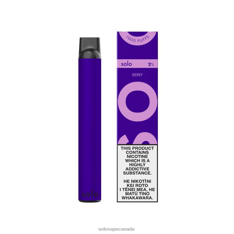 Solo Disposable Vape Berry - Best Solo Vape Flavours R0HJ416
