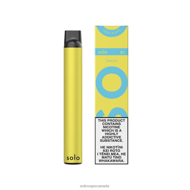 Solo Disposable Vape Lemon - Solo Vape Flavours R0HJ415