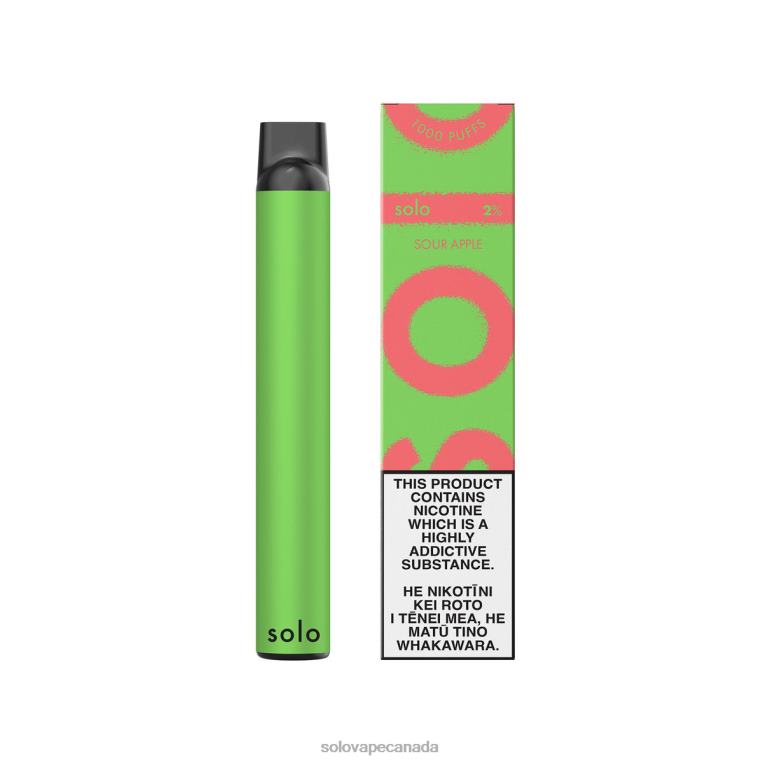 Solo Disposable Vape Sour Apple - Solo Vape Near Me R0HJ45