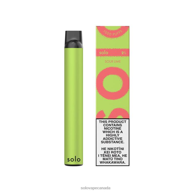 Solo Disposable Vape Sour Lime - Solo Vape Price R0HJ418