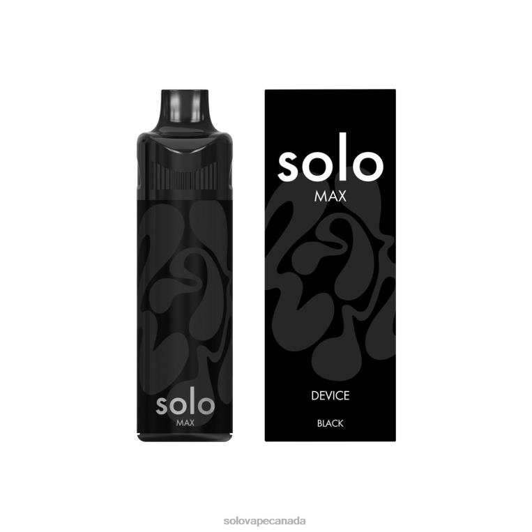 Solo MAX Pod Device Black - Solo Vape Price R0HJ472
