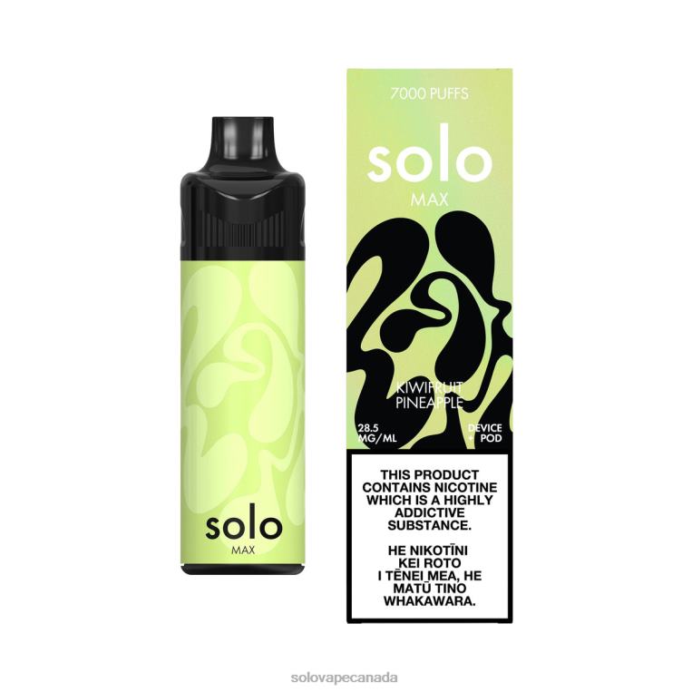 Solo MAX Pod Kit Kiwifruit Pineapple - Solo Vape Near Me R0HJ468