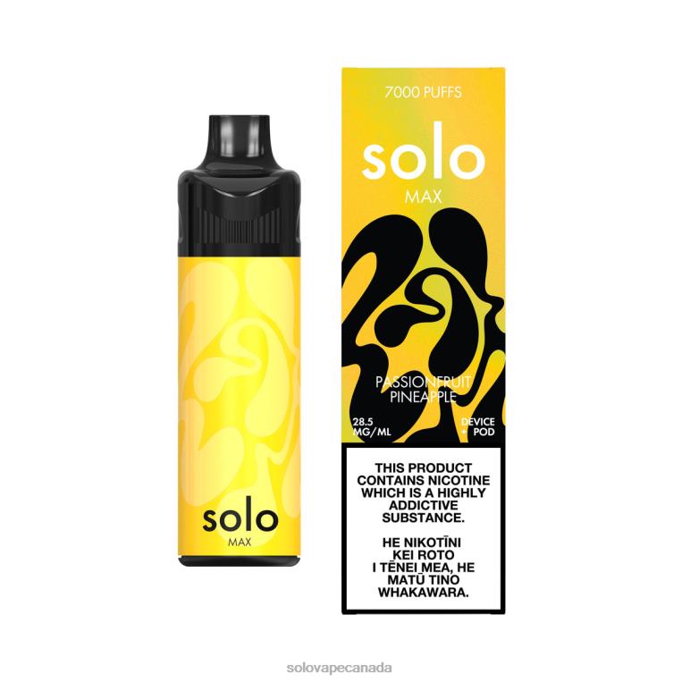 Solo MAX Pod Kit Passionfruit Pineapple - Solo Vape Flavours R0HJ469