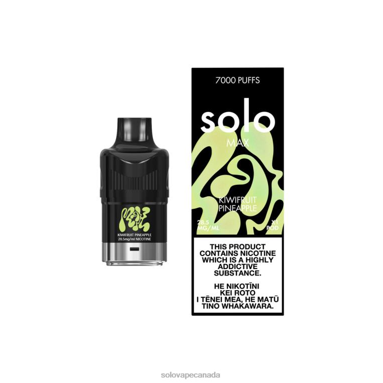 Solo MAX Pod Kiwifruit Pineapple - Solo Vape Flavours R0HJ487