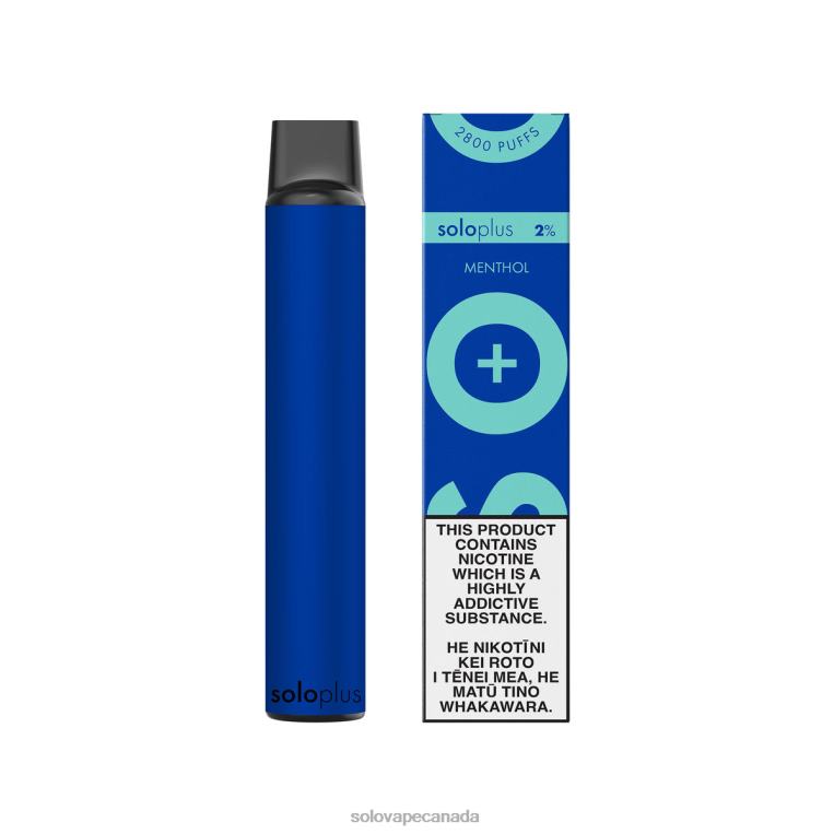 Solo Plus Disposable Vape Menthol - Solo Vape Near Me R0HJ432