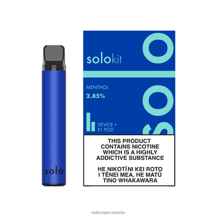 Solo Pod Kit Menthol - Solo Vape Toronto R0HJ447
