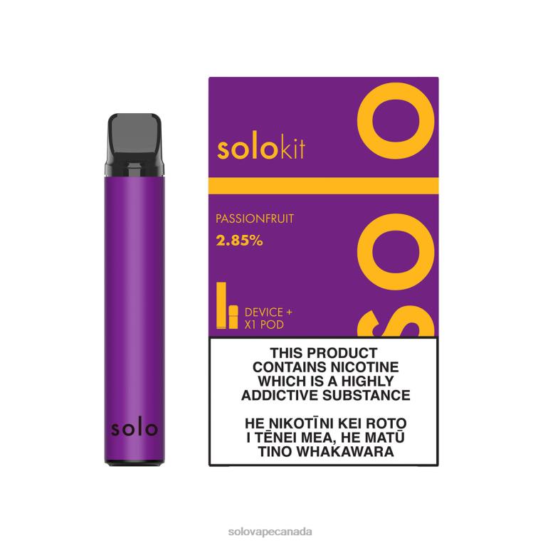 Solo Pod Kit Passionfruit - Solo Vape Flavours R0HJ442