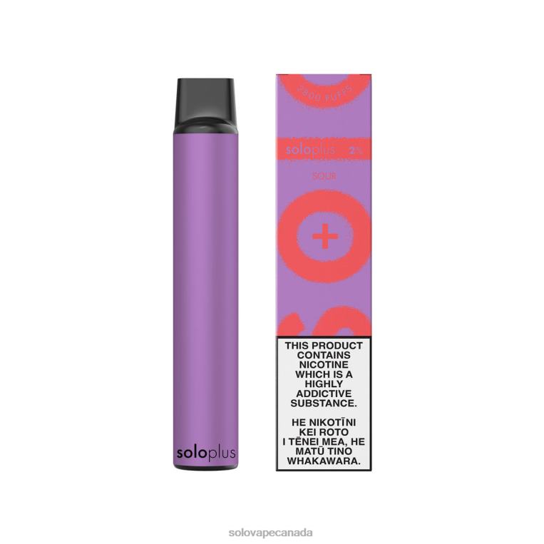 Solo Plus Disposable Vape Sour - Best Solo Vape Flavours R0HJ425