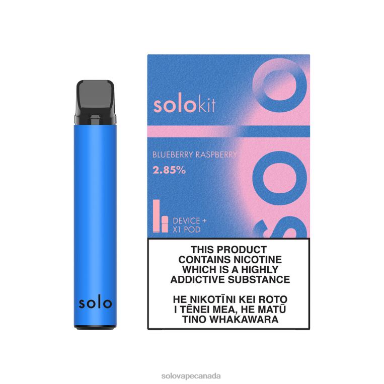 Solo Pod Kit Blueberry Raspberry - Best Solo Vape Flavours R0HJ443