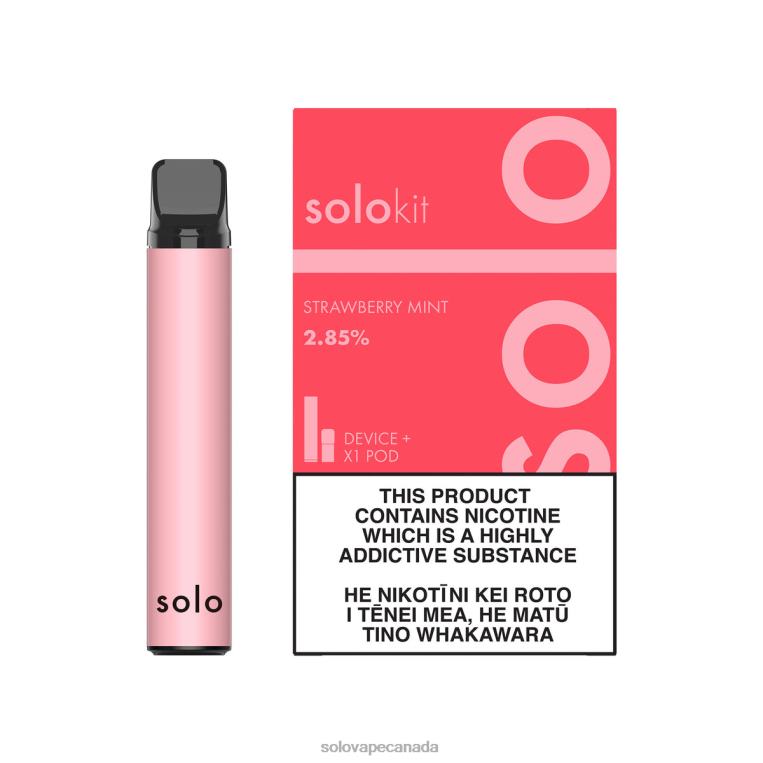 Solo Pod Kit Strawberry Mint - Solo Vape Near Me R0HJ441